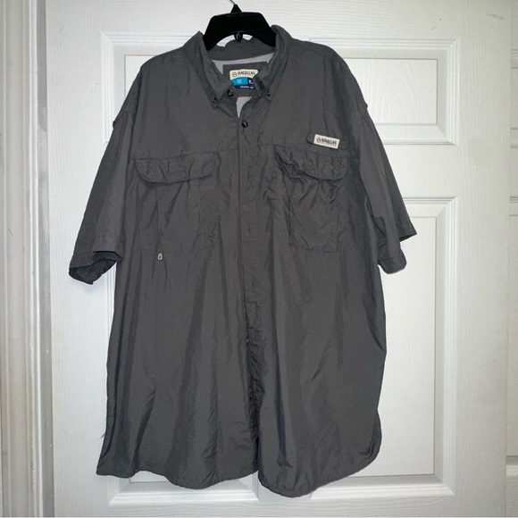 Magellan Outdoors Men's Gray Shirt - Picture 1 of 3